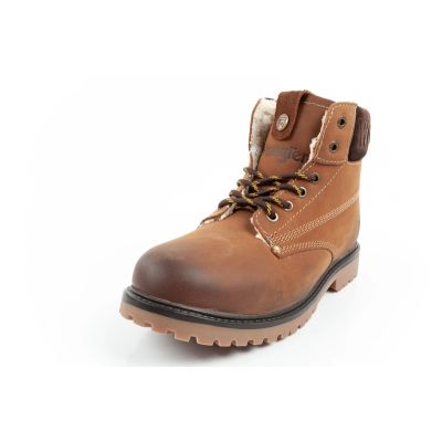 3. Wrangler Arch Fur buty męskie sztyblety trzewiki eleganckie ocieplane skóra naturalna