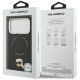 8. Etui Karl Lagerfeld Karl Pin MagSafe do iPhone 17 Pro Max - czarne
