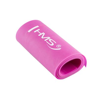 22. Taśma pilates HMS TP01 PINK 0.7 x 120 x 1200 MM 17-34-022