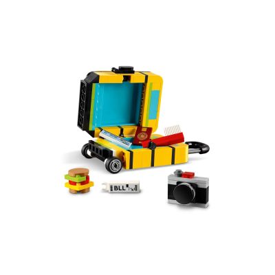 4. LEGO 40817 Żółta walizka podróżna