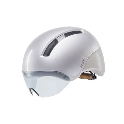 4. Kask Rowerowy HJC CALIDO PLUS Srebrny PEARL GREYISH SILVER r.S
