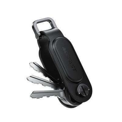5. Lokalizator Bluetooth Acefast S4 w formie breloka na klucze kompatybilny z Apple Find My - czarny