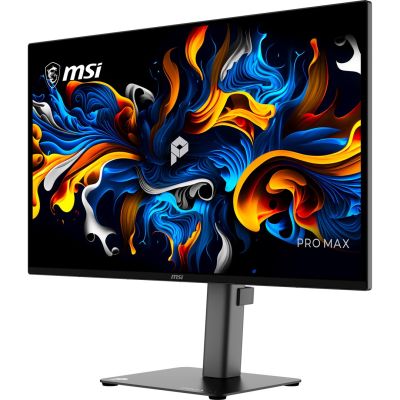 14. MSI Pro MAX 271UPX12G monitor komputerowy 67,3 cm (26.5") 3840 x 2160 px UltraWide Full HD QD-OLED Czarny