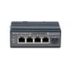 5. 5-portowy gigabitowy przełącznik przemysłowy LevelOne - Szyna DIN - -30°C do 65°C - Gigabit Ethernet (10/100/1000) - Pełny dupleks - Power over Ethernet (PoE) - Uchwyt ścienny (IGP-0501)