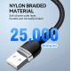 8. Kabel Wozinsky WNBAL2 USB-A / Lightning 2.4A 2 m - czarny