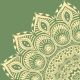 4. GAIAM MATA DO JOGI OLIVE HAZE MANDALA 6 MM 66825