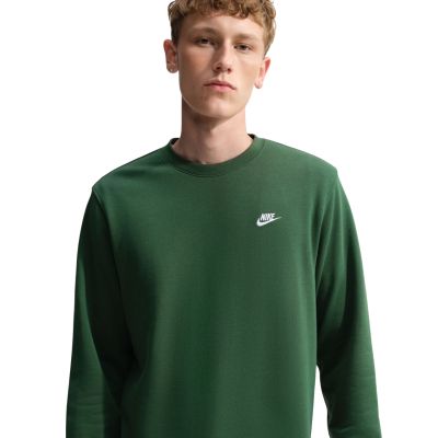 3. Bluza męska Nike Club FT zielona FN3888 323
