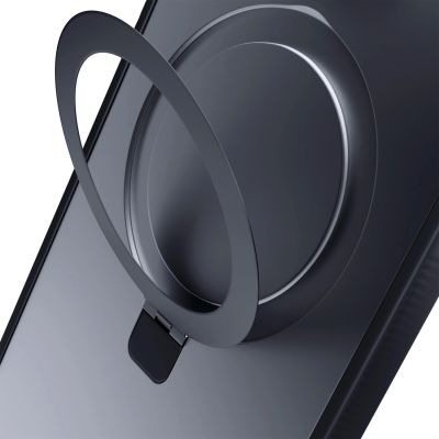 14. Etui 3mk Smoke Case Mag&Stand na iPhone 17 - czarne