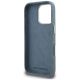 7. Etui Karl Lagerfeld FW Jeans Signature Logo na iPhone 16 Pro - niebieskie