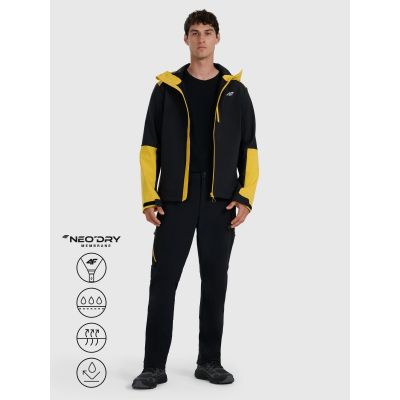 Kurtka softshell wiatroodporna membrana 8000 męska 4F 4FRAW25TSOFM506-71S