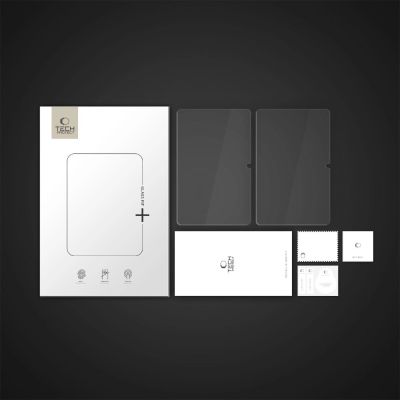 5. Szkło hartowane Tech-Protect Glass Fit+ 2-pack na Samsung Galaxy Tab S7 / S8 / S9 11.0 / S9 FE /  S10 FE 10.9 - przezroczyste