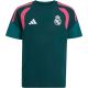 Koszulka dla dzieci adidas Real Madrid 26/27 Tiro 26 Sweat Tee ciemnozielona KZ2483