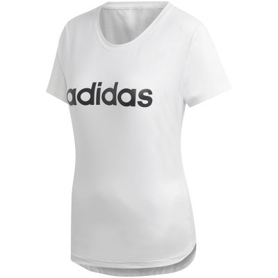 4. Koszulka adidas W D2M Logo Tee W DU2080