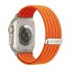 2. Pasek Tech-Protect Nylon Sport na Apple Watch 44 / 45 / 46 / 49 mm - pomarańczowy