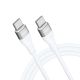 4. Kabel Wozinsky WSTCC1 USB-C / USB-C PD 65W 1 m -biały