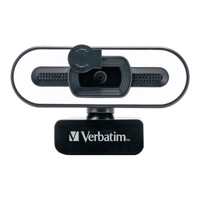 4. Verbatim 49579 kamera internetowa 1920 x 1080 px USB 2.0 Czarny