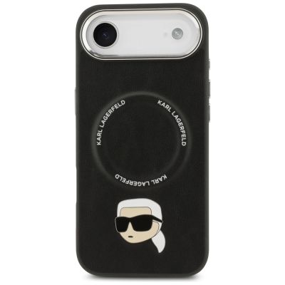 9. Etui Karl Lagerfeld Karl Pin MagSafe do iPhone Air - czarne