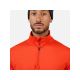 4. Bluza męska ROSSIGNOL MID LAYER STRETCH HZ pomarańczowa