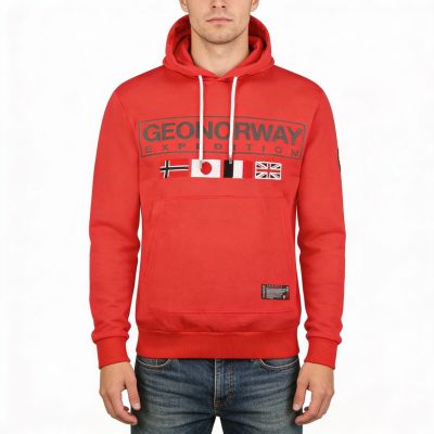 4. Bluza Geographical Norway Great DB 317 M WY8613H/GN-Red