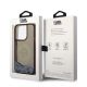 8. Etui Karl Lagerfeld Liquid Glitter RSG na iPhone 14 Pro - czarne