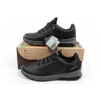 10. Grisport buty męskie trekkingowe Nero avon SPO-TEX skórzane czarne