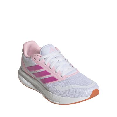 2. Buty dla dzieci adidas Runfalcon 5 biało-różowe JP9396