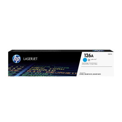 18. HP 126A oryginalny wkład z błękitnym tonerem LaserJet