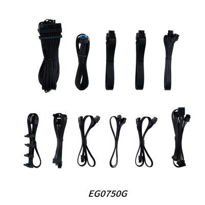 7. Zasilacz Lian Li EDGE EG750 80 PLUS Gold Netzteil, PCIe 5.1, ATX 3.1 - 750 Watt, schwarz