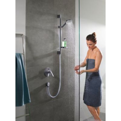 4. Hansgrohe Crometta system prysznicowy Chrom, Biały