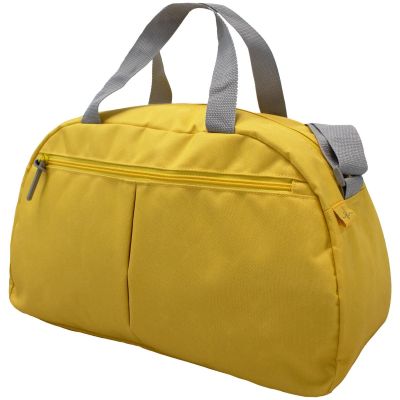 TORBA SPORTOWA A3050 ŻÓŁTO-SZARA SEMI LINE