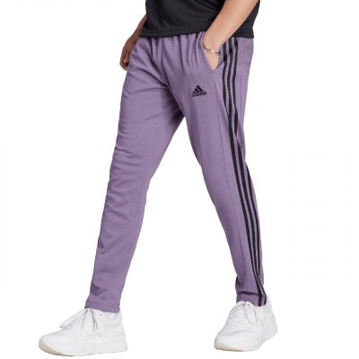 3. Spodnie adidas Essentials Single Jersey Tapered Open Hem 3-Stripes M IJ8699