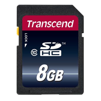 2. SD Card   8GB Transcend SDHC Class10