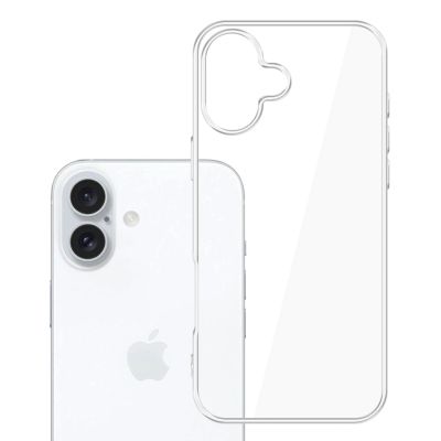 11. Etui 3mk Clear Case Eco na Apple iPhone 16 plus - przezroczyste
