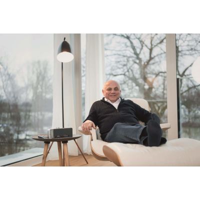5. FALLER OSKAR Głośnik mono przenośny Czarny, Srebrny 4 W