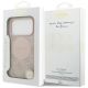 8. Etui Guess 4G Circle Classic Logo MagSafe na iPhone 17 Pro - różowe