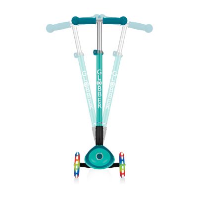 7. Hulajnoga 3-kołowa Globber Primo Foldable Plus Lights Jr 439-107