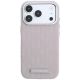 3. Etui Karl Lagerfeld Grained Mono Resin Logo MagSafe na iPhone 17 Pro Max / 18 Pro Max - różowe