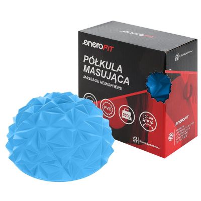 9. PÓŁKULA SENSORYCZNA DO MASAŻU DIAMENT NIEBIESKA ENERO FIT