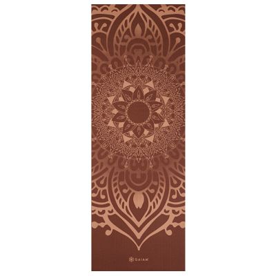 2. Mata go Jogi Gaiam Intense Rust Sundial Layers 5mm 65738
