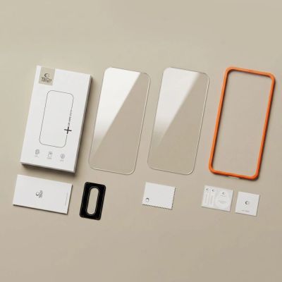 9. Szkło hartowane Tech-Protect Easy Set+ 2-Pack na wyświetlacz oraz szkło hartowane na obiektyw na Samsung Galaxy A27 5G