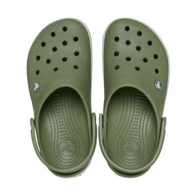 4. Chodaki Crocs Crocband Clog zielone 11016 3XB