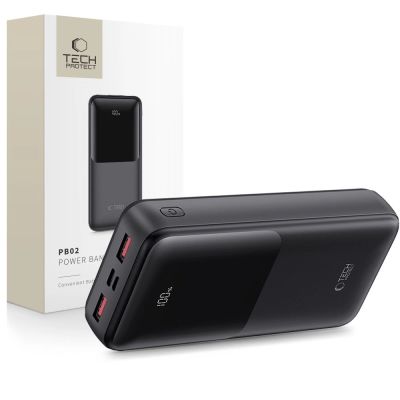Powerbank Tech-Protect PB02 20000mAh 22.5W - czarny