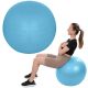 13. PIŁKA GIMNASTYCZNA DO ĆWICZEŃ FITNESS 65CM ANTIBURST NIEBIESKA