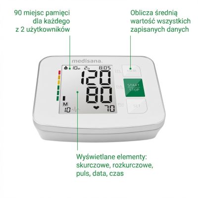19. Ciśnieniomierz naramienny Medisana BU 512