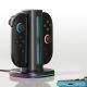 9. Stacja ładująca AMAZINGTHING Thunder Pro PlayDock Charger do kontrolerów Nintendo Switch 2 - czarna
