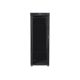 2. LANBERG SZAFA STOJĄCA RACK 19" 42U 800X1000 DRZWI SZKLANE LCD CZARNA FF01-8042-12BL (FLAT PACK)