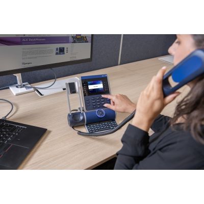 5. Alcatel-Lucent Enterprise ALE-300 telefon VoIP Niebieski LCD