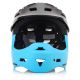 2. Kask rowerowy full-face Meteor Hydra M 55-58 cm czarny/niebieski