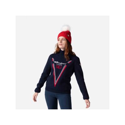 3. Sweter Rossignol W Victoire Tn Knit granatowy