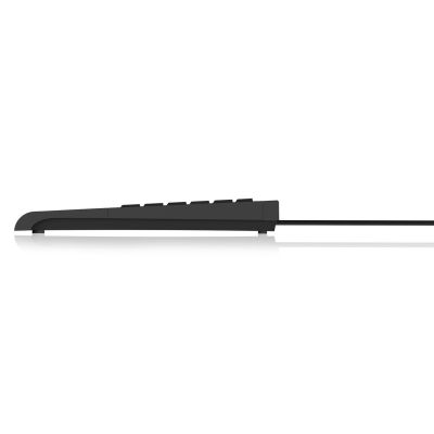 4. KeySonic ACK-3410 (US) klawiatura Biuro USB US English Czarny